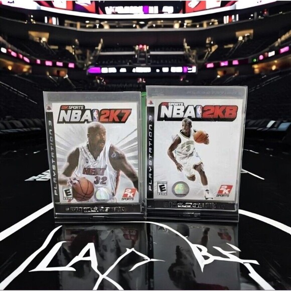 NBA 2K7 and NBA 2K8 (Sony PlayStation 3, PS3) Complete Fast S/H - Picture 1 of 5